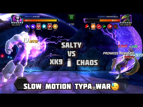 Salty double war vs xk9 & CHAOS