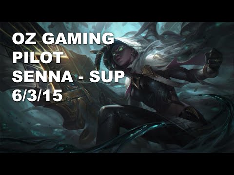 OZ Gaming Pilot Sup Senna vs Thresh - KR Master Patch 10.8