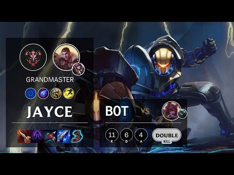 Jayce Bot vs Xayah - EUNE Grandmaster Patch 10.8