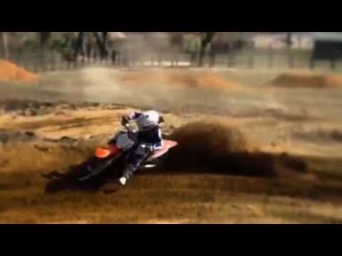KTM 125SX BERM BLASTING