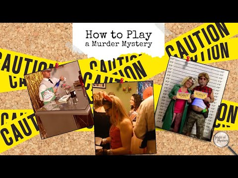 How To Play A Murder Mystery Game | Murder Mystery Games | Night of Mystery