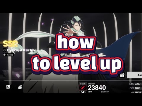 BLEACH SOUL RESONANCE: HOW TO LEVEL UP FAST! + Free Jade coins(F2P Guide)