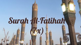 Download lagu Surah Al-Fatihah (7x) - By Sheikh Mishary Rashid mp3