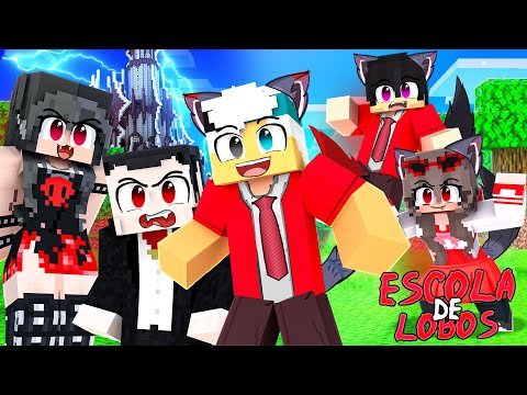 ESCOLA DE LOBOS - O FILME | Minecraft