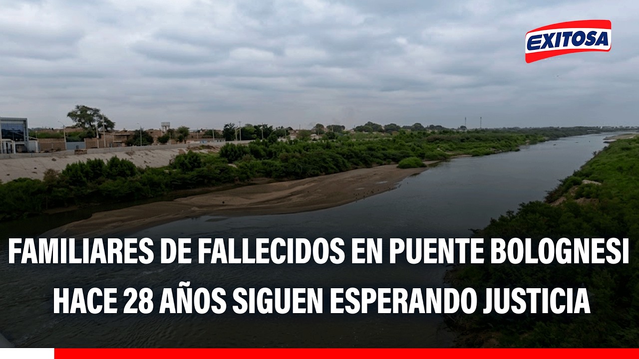 🔴🔵 Familiares de fallecidos tras colapso del puente Bolognesi hace 28 años siguen esperando justicia
