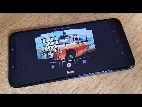 GTA San Andreas BLU Vivo Xl4 Gameplay - Fliptroniks.com