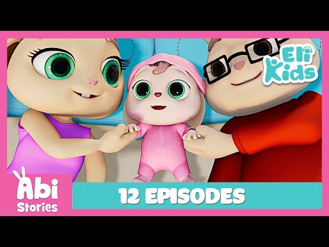 Abi Stories | One Hour | 12 FULL Episodes | Eli Kids Educational Cartoon