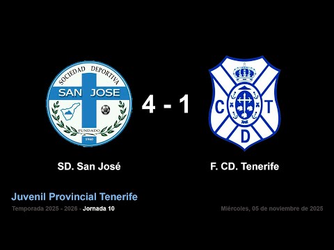 Juvenil Provincial Tenerife. SD. San José -  F. CD. Tenerife