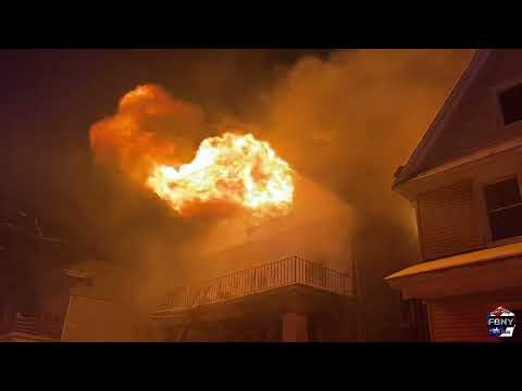 3/12/22-Buffalo FD Working Fire at 149 Wakefield Avenue