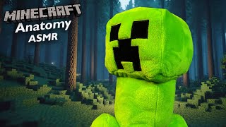 [ASMR] The Anatomy of a Minecraft Creeper 🌳 | Medical ASMR, Layered Sounds