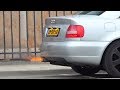 INSANELY LOUD Audi S4 B5 BiTurbo Anti Lag Flames More Sounds