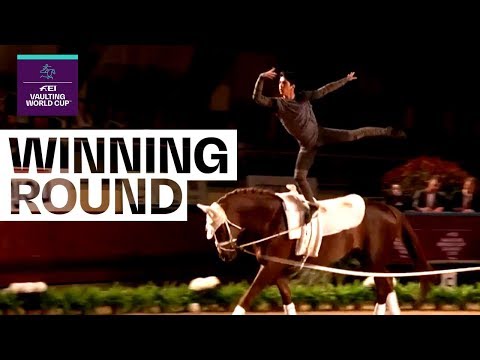 Shooting star Juan Martin Clavijo takes the title | FEI Vaulting World Cup™ FINAL