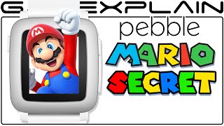 Super Mario Bros. Secret in Pebble Watch