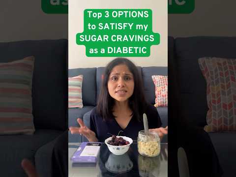 SUGAR CRAVINGS as a DIABETIC? This is what I EAT #diabetes #sugar #cravings #youtubeshorts