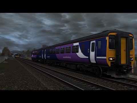 TS2021: Manchester Oxford Road - Liverpool Lime Street: Class 156