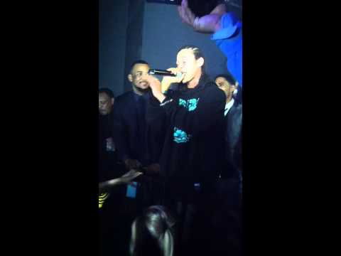 The Game's 33rd BDay party 11/28/2012 Bizzy Bone freestyles