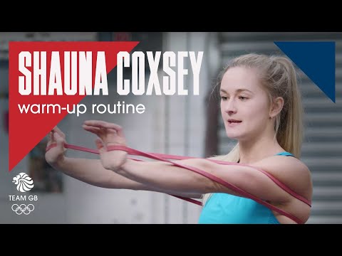Shauna Coxsey's warm-up routine | Workout Wednesday