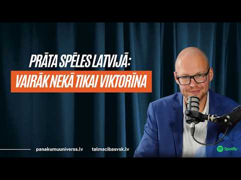 Prāta spēles Latvijā: vairāk nekā tikai viktorīna