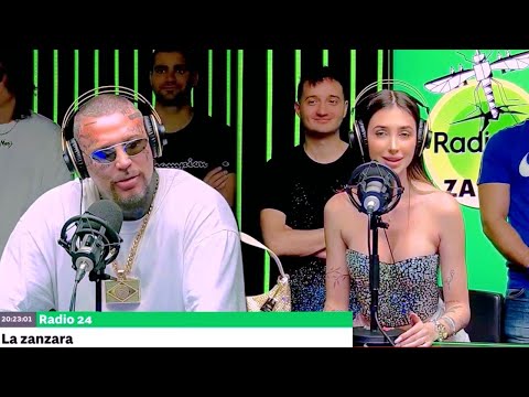 Michelle Comi at the Parenzo test - La Zanzara 16.4.2024