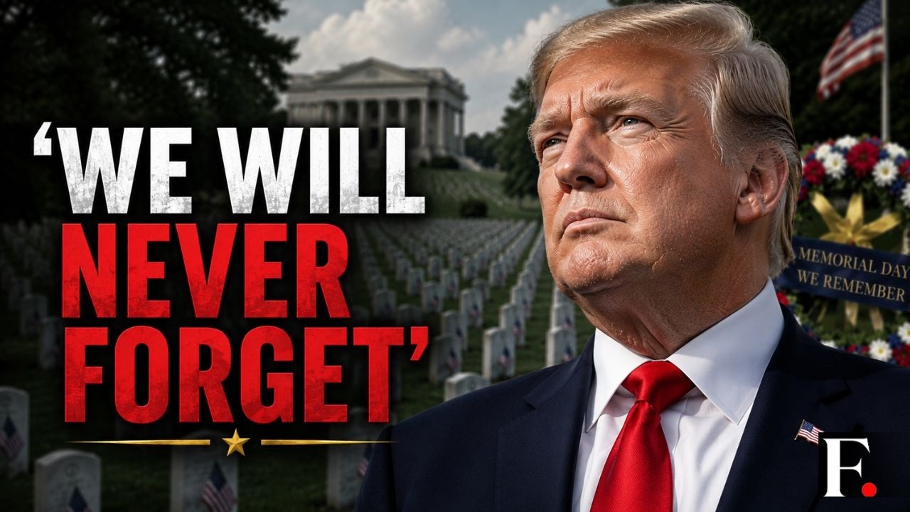 Trump at Arlington: Powerful Memorial Day Speech on Sacrifice and Service | Firstpost