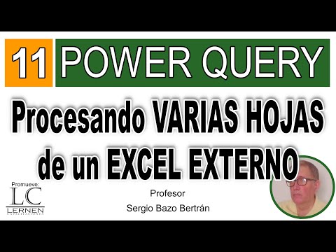 Curso GRATUITO de POWER QUERY | Parte 11 | Procesando datos de un EXCEL EXTERNO con VARIAS HOJAS