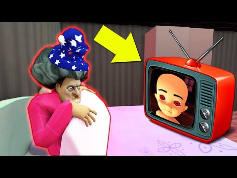 Scary Teacher 3d vs Monsters in TV and Granny and Granpa