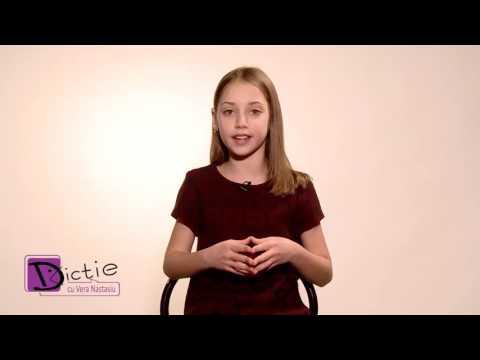 Bianca Grițcu - Cursant la Dicție cu Vera Nastasiu