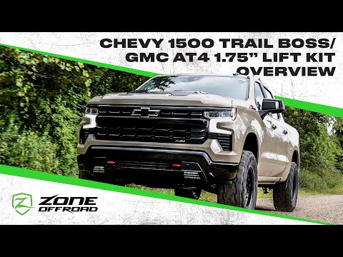 2019+ Chevy Trail Boss 1.75\" Lift Kit | Overview
