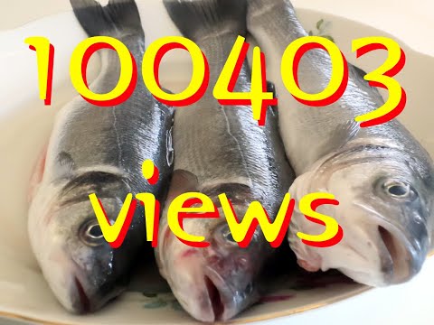 Čišćenje ribe -  Fish cleaning. See how best to clean the fish from the shell and entrails.