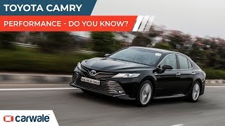 Toyota Camry Performance Do You Know? 1 Minute Test Review
