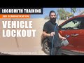 Automotive Lockout | How To Open a Locked Car Door Without a Key | Free-Locksmith-Training.com
