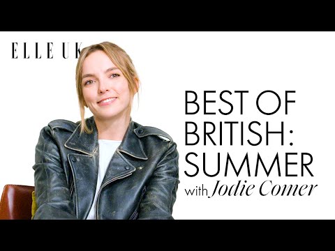 Jodie Comer Plays ’Best Of British: Summer’ | ELLE UK