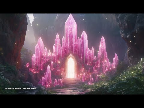 639Hz Rose Quartz Temple • Love & Harmony Energies • Heart Chakra Alignment