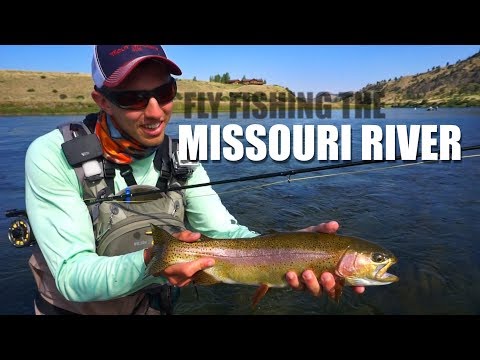 Fly fishing the Missouri River