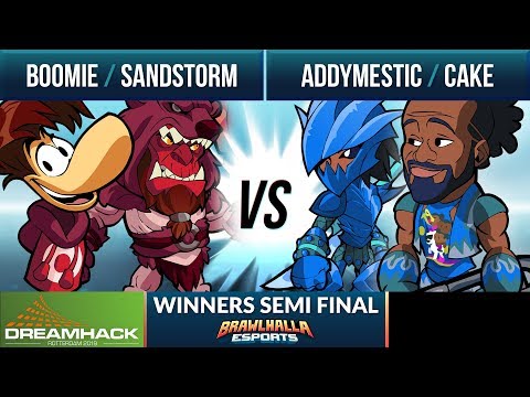 Sandstorm & Boomie vs Addymestic & Cake - Winners Semi FInal - DreamHack Rotterdam 2v2