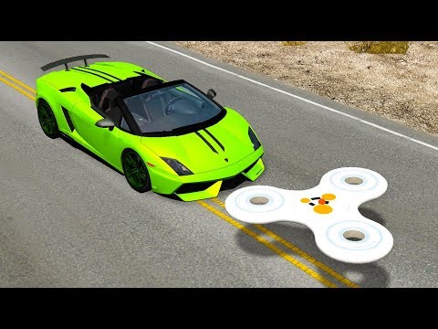 Cars VS. Fidget Spinner - BeamNG drive