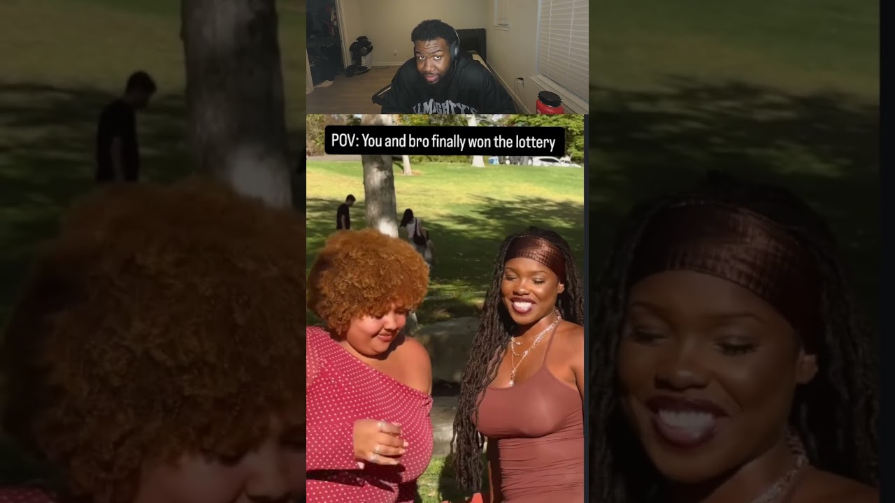 Both of them watching the same girl