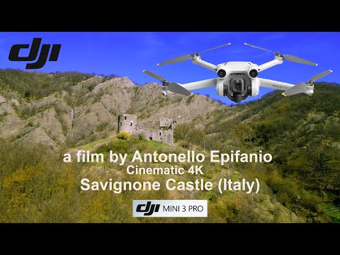 DJI Mini 3 PRO Cinematic - Savignone Castle (Genoa Italy) #54