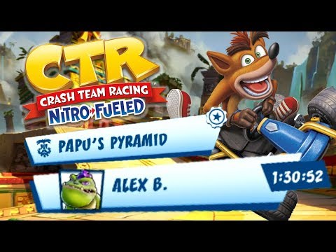 Crash Team Racing Nitro Fueled: Developer Times - Papu's Pyramid (1:30:06)