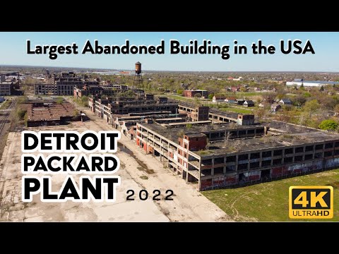 The Detroit Packard Plant 2022 - Exploring The Largest Abandoned Building in the USA