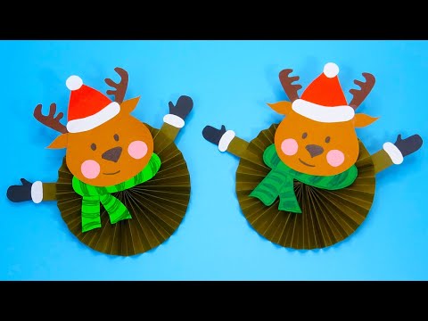 DIY paper crafts Paper toys Christmas crafts deer