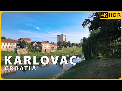 Karlovac 🇭🇷 - The City on 4 Rivers (Neighborhoods: Banija, Gaza, Zvijezda, Rakovac) - Walking Tour