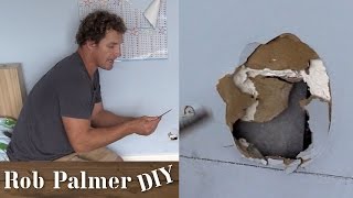 How to Fix a Hole In the Wall | DIY Tip