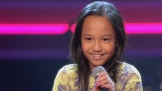 Amy sings &#39;Keep Bleeding&#39; by Leona Lewis - The Voice Kids - The Blind Auditions