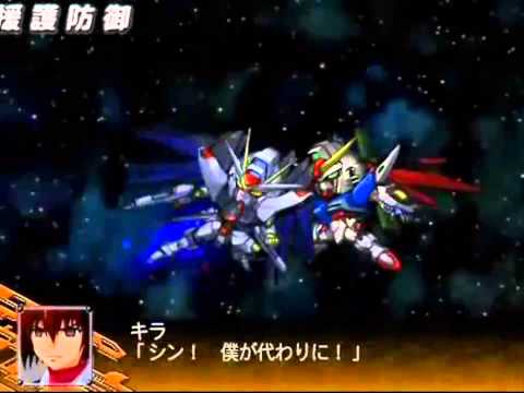 Super Robot Wars Z - Special Quotes to Shinn Asuka (English Subs)