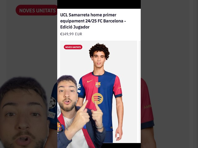 Vídeo relacionado con Icon Sports Camiseta con Logotipo del FC Barcelona