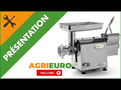Présentation du nouveau Hachoir à viande électrique FAMA TGI22 Avec râpe intégrée