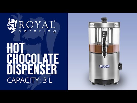 vídeo - Máquina de chocolate quente - 3 litros