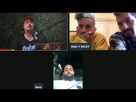 Mau y Ricky se confiesan con Eladio Carrion