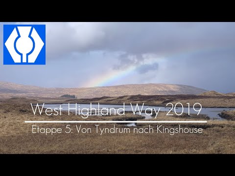 Allein auf dem West Highland Way - Etappe 5: Von Tyndrum nach Kingshouse
